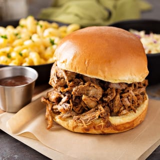 Kids Pulled Pork Sandwich
