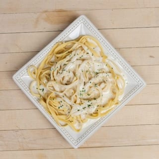 Buckets of Fun Fettuccine Alfredo Pasta
