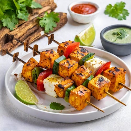 Veggie Kabob Skewer.