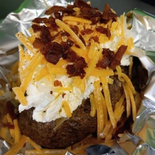 Bacon & Cheddar Potato.