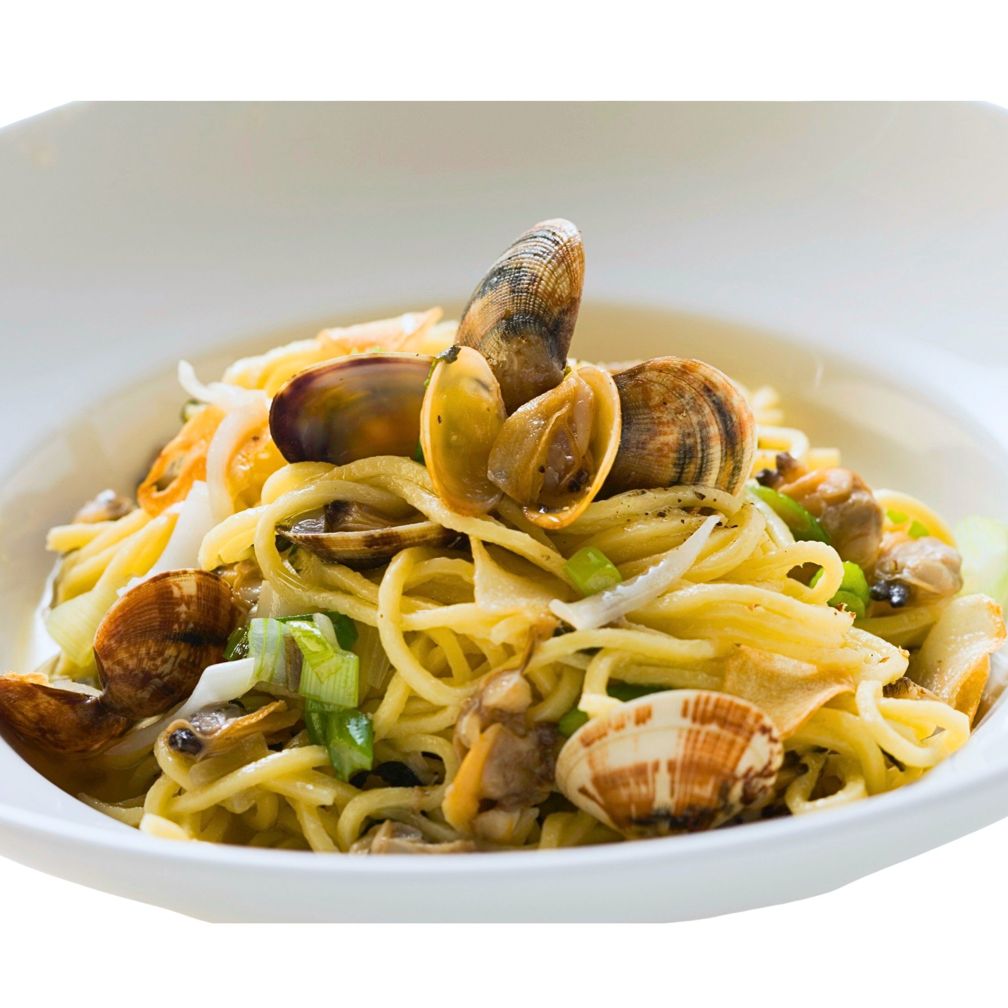 Linguine with White Clam Sauce.