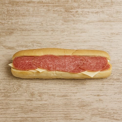 Salami & Cheese Sub.