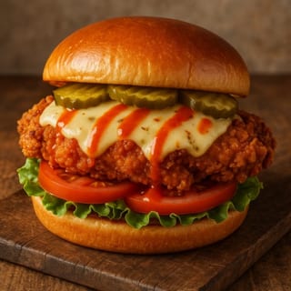 Spicy Fried Chicken Sandwich