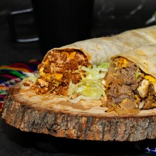 Machaca Breakfast Burrito 