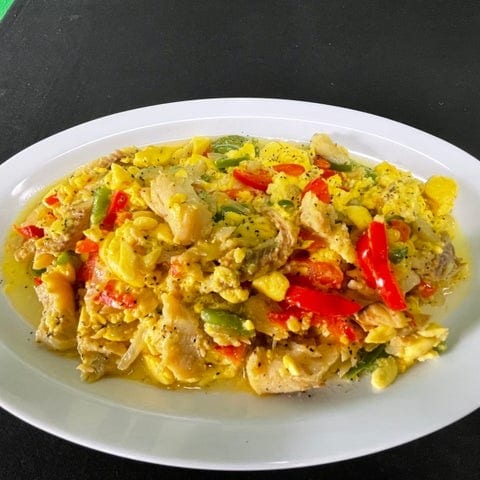 Ackee & Saltfish.