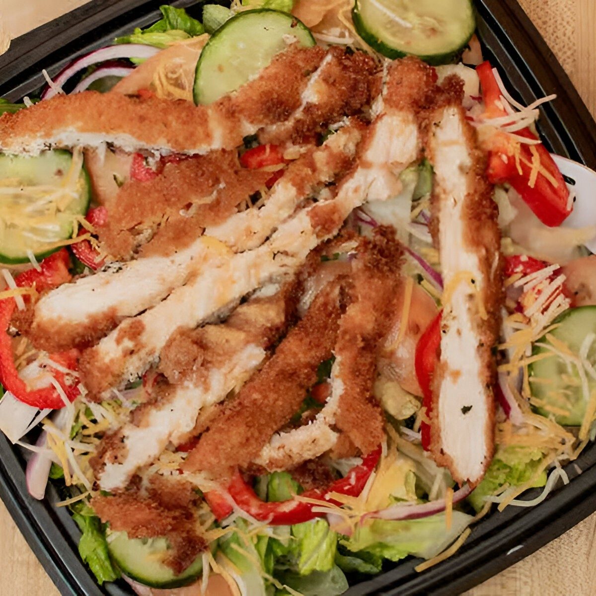 Crispy Tender Salad.