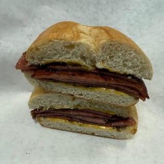 Pork Roll & Cheese Sandwich