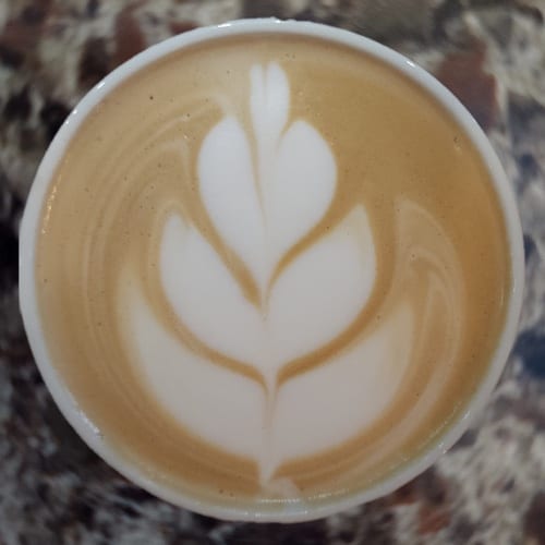 Mud Slide Non Alcoholic Latte.