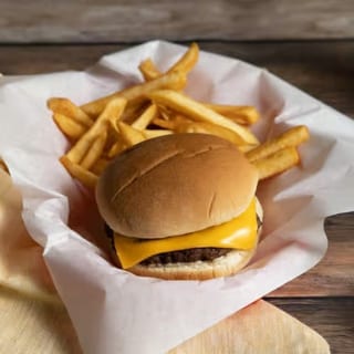 Kids cheese burger