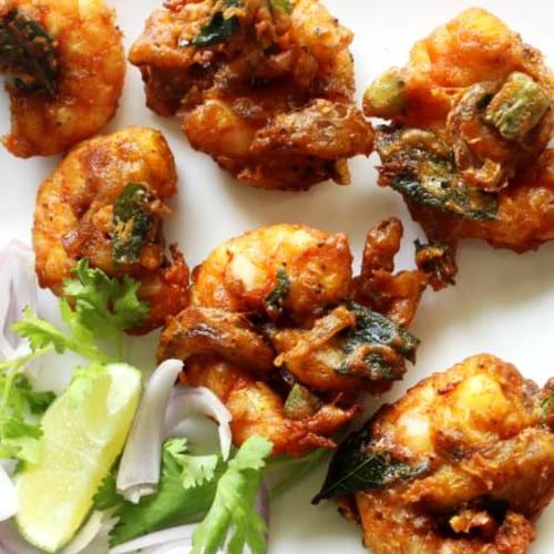 Shrimp Pakora.