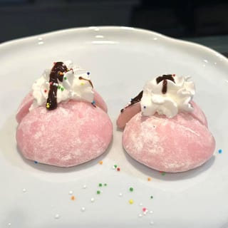 Strawberry Mochi Ice Cream