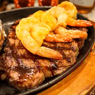 Rib-Eye Steak & Shrimp