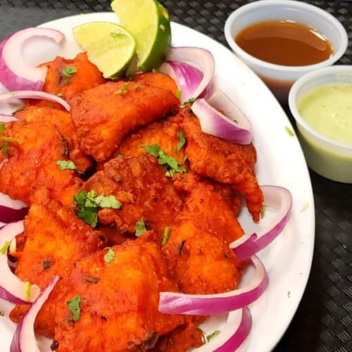Amritsari fish Pakora.