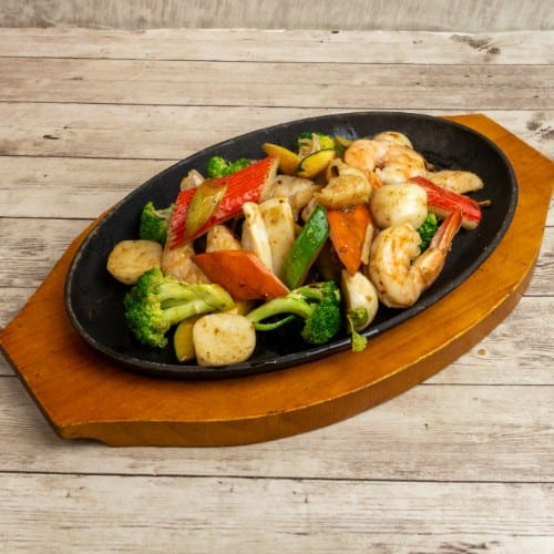 Combination Seafood Sizzling.