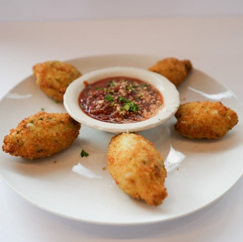Fried Artichoke Hearts.