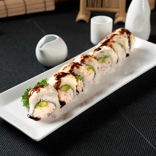 Baked Izumi Dai Roll (Tilapia).