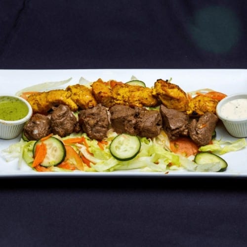 Low Carb Beef & Chicken Salad.