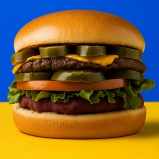 Jalapeno Cheese Burger Ala Cart