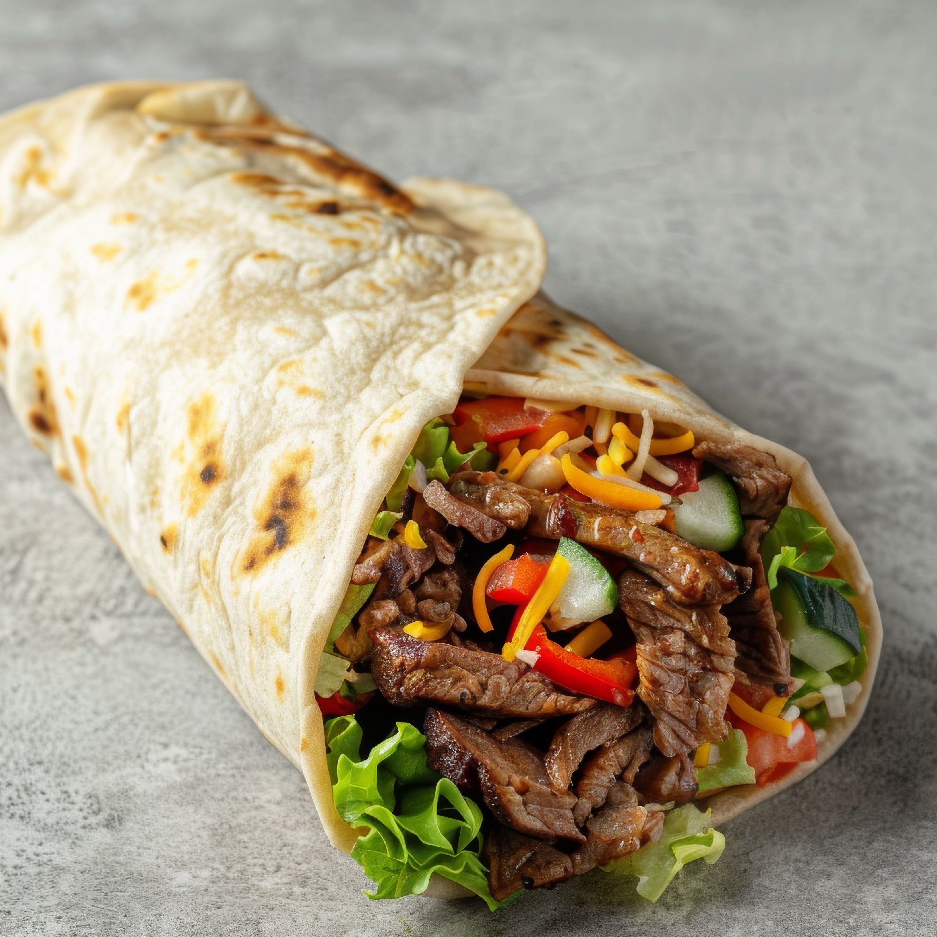 Steak Fajita Wrap.