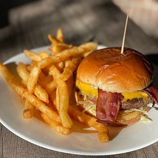 Steak N Egg Burger Deluxe