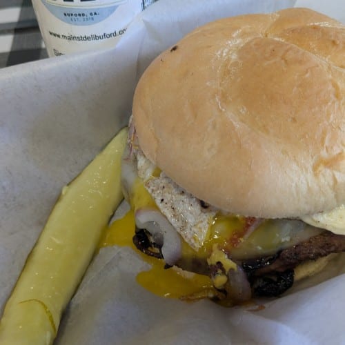 Sergeant Whyte Burger  **New Item**.