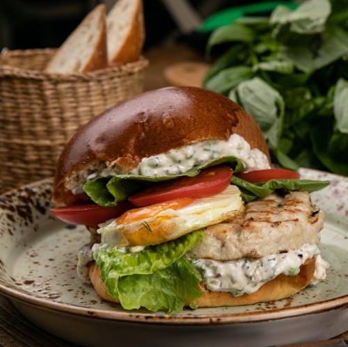 Chicken Balsamico Sandwich.