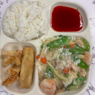 (L15) Shrimp with Lobster Sauce