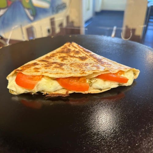 Tomato Basil Crepe.
