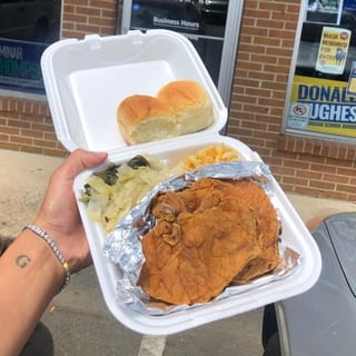 Fried Pork Chop Combo with 2 Sides