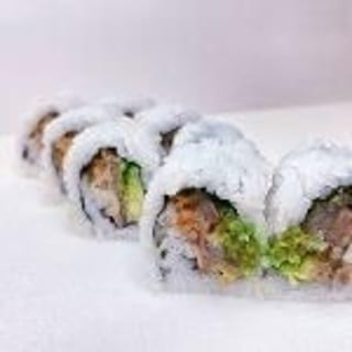 Salmon Skin with Avocado Roll