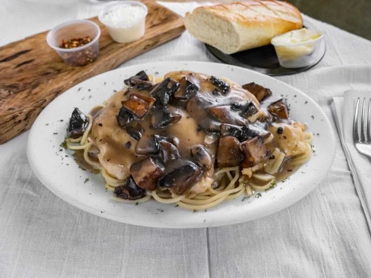 Chicken Marsala.