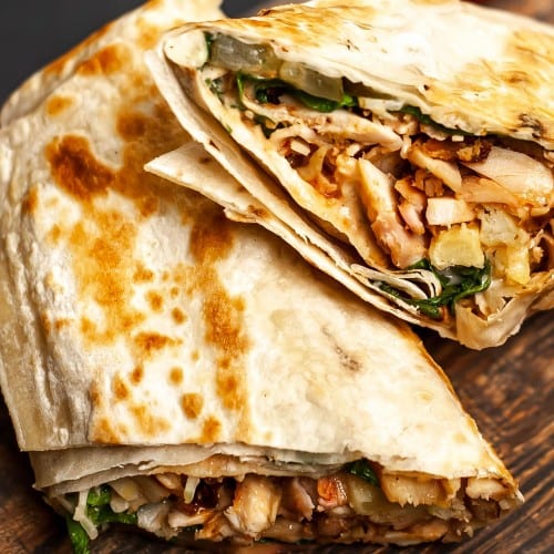 Burrito De Pollo - Hot.