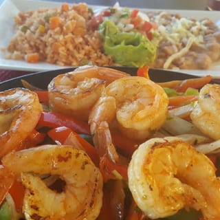 Shrimp Fajitas