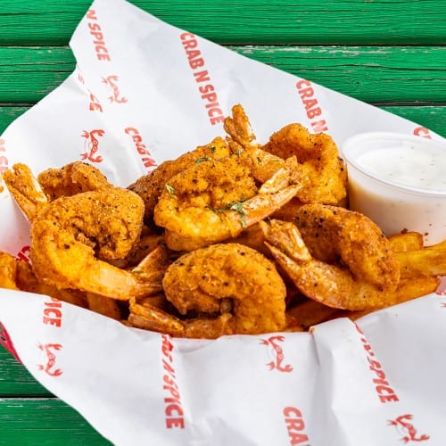 Shrimp & Fries Basket.