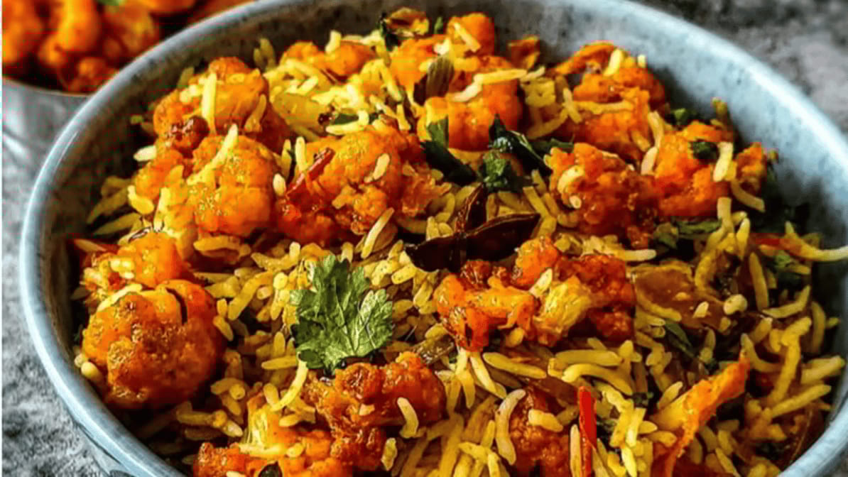 Gobi Biryani.