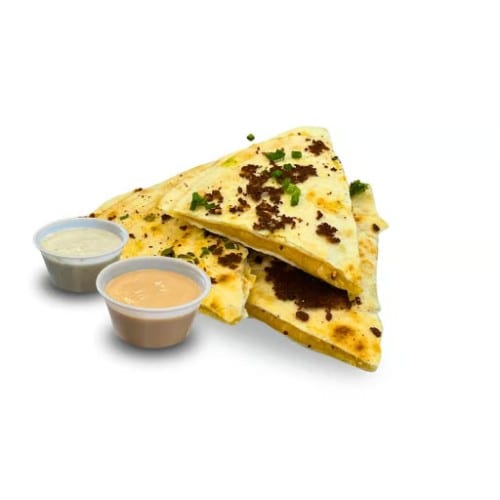 Cheesy Veggie Quesadilla.