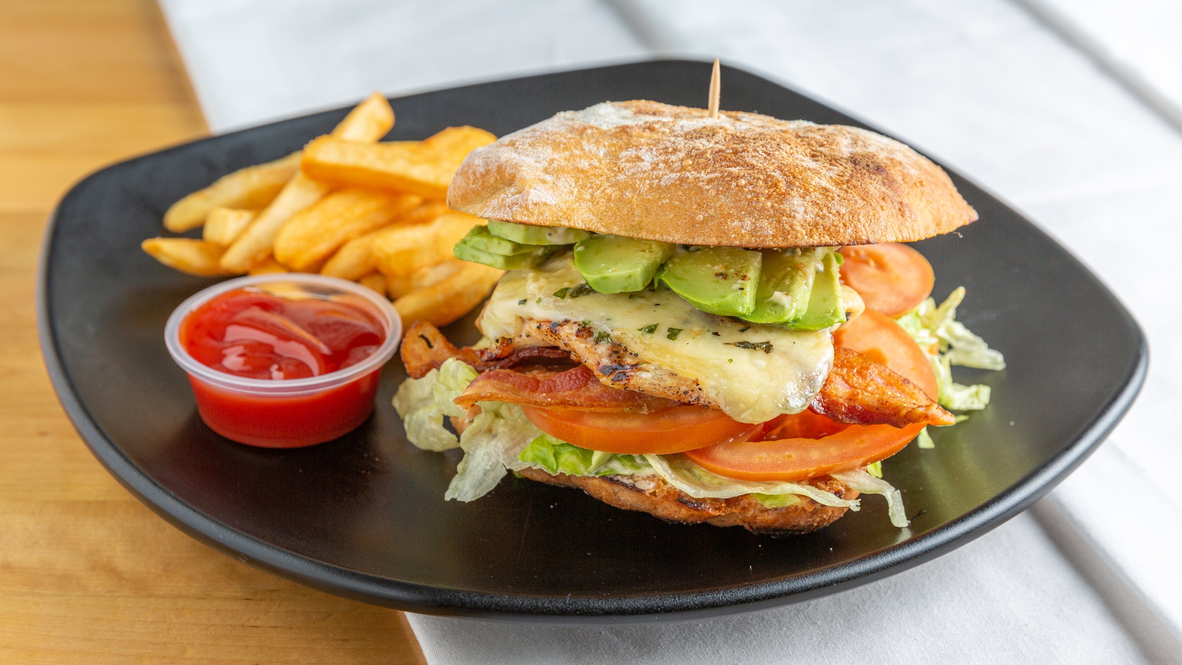 Grilled Chicken Club.