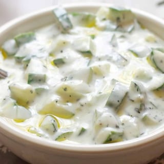 Cucumber Yogurt Salad 
