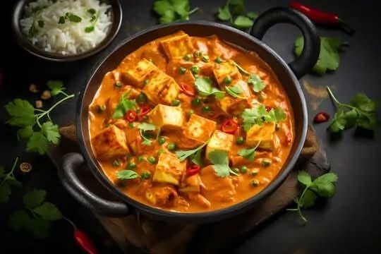 Paneer Tikka Masala.