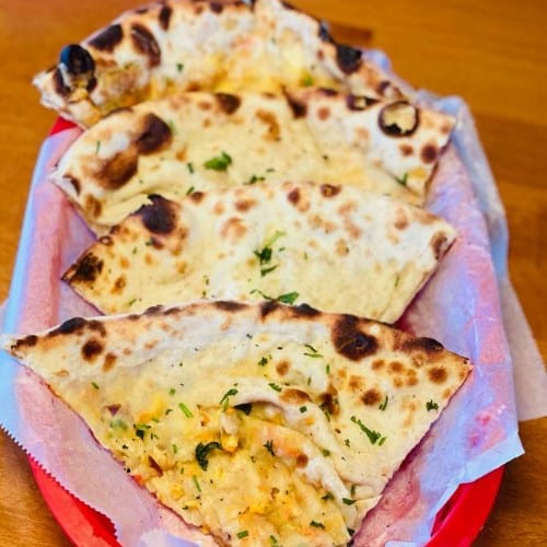 Chicken Cheese Naan.