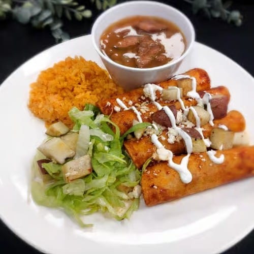 Enchilada Plate.