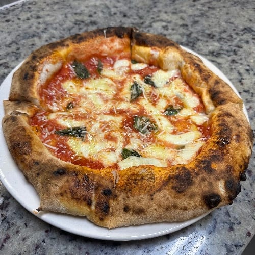 Margherita "Classic Italian Cheese Pizza".