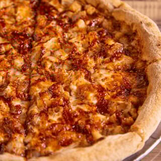 Hawaiian BBQ chicken pizza