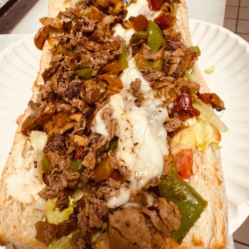Steak Bomb Sub.