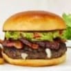 Bacon Guac Pico Burger.