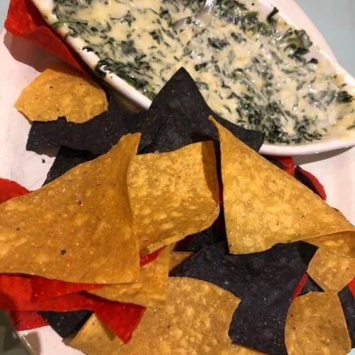 Spinach and Cheese Dip.