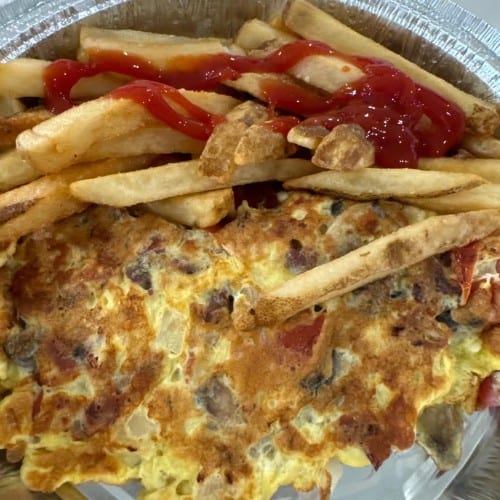 Cheese Omelette.