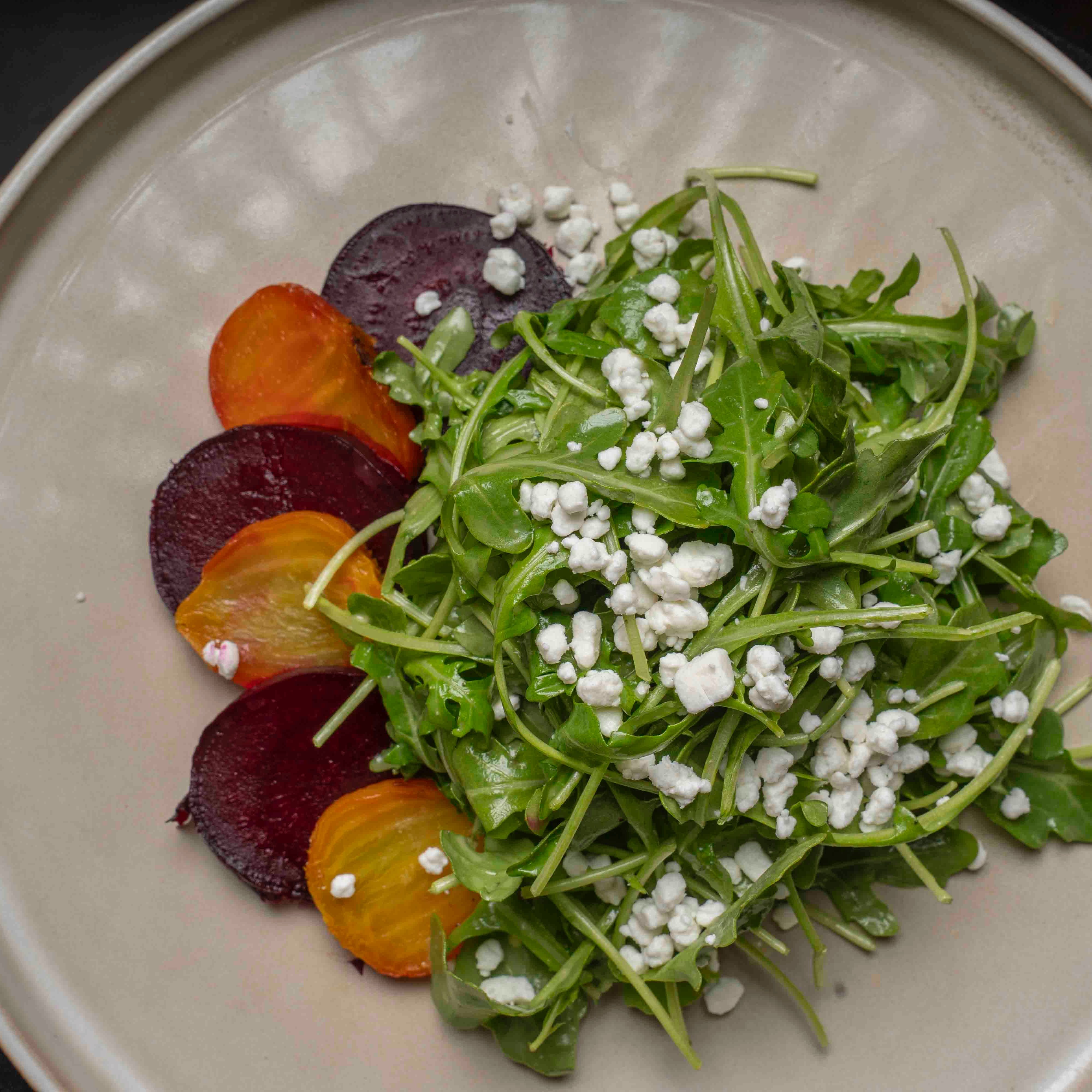 Beet & Arugula Salad.