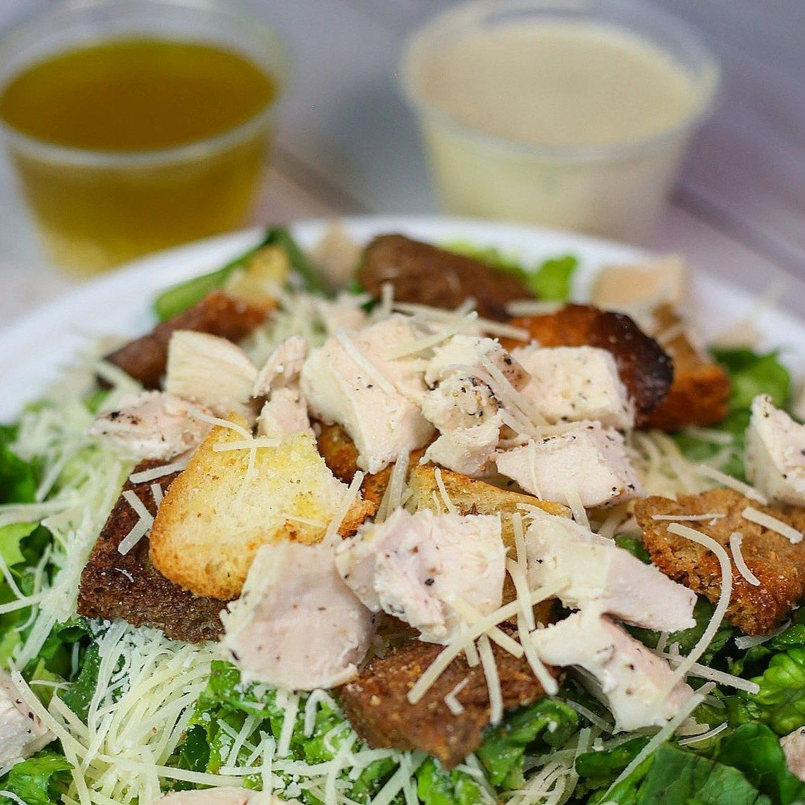 Chicken Caesar Salad Bowl.