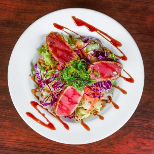 Seared Ahi Tuna Salad.